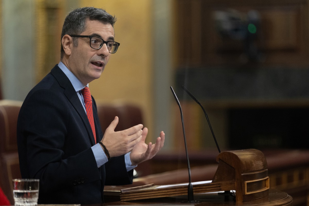 Archivo - El ministro de la Presidencia, Relaciones con las Cortes y Memoria Democrática, Félix Bolaños