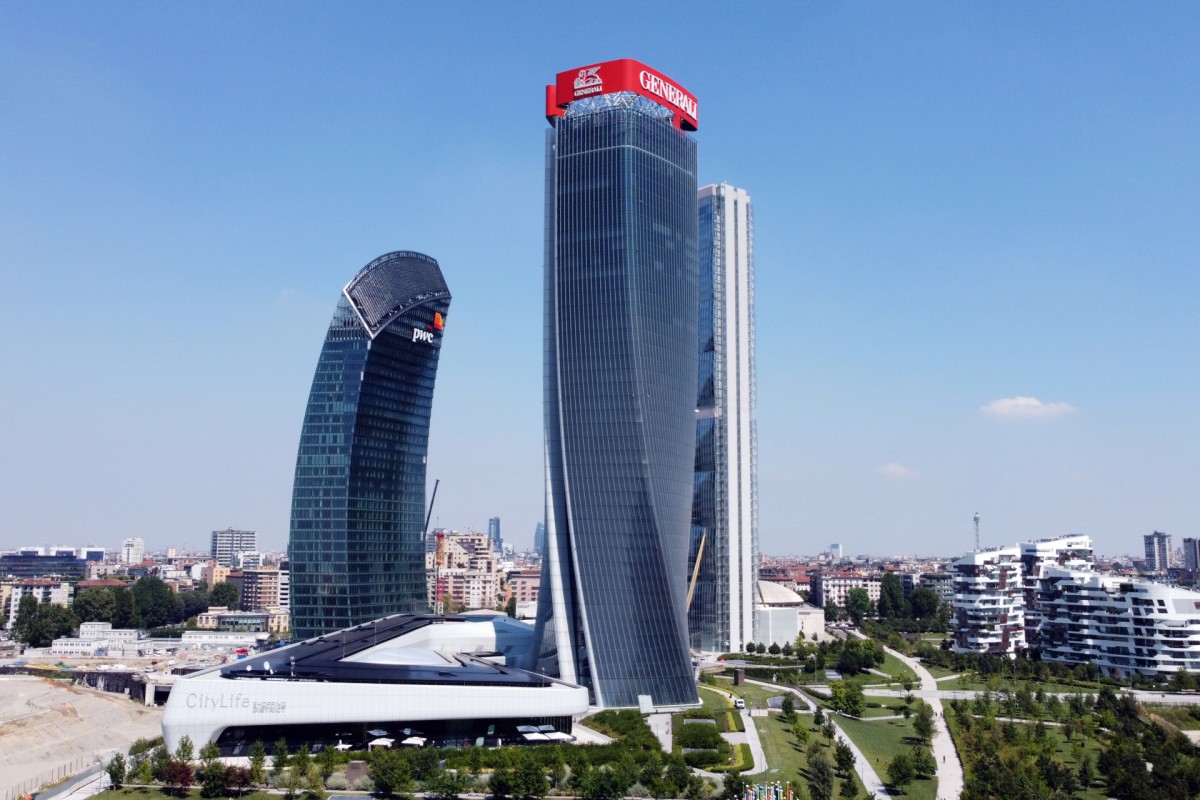 Torre Libeskind y Torre Generali en Milán