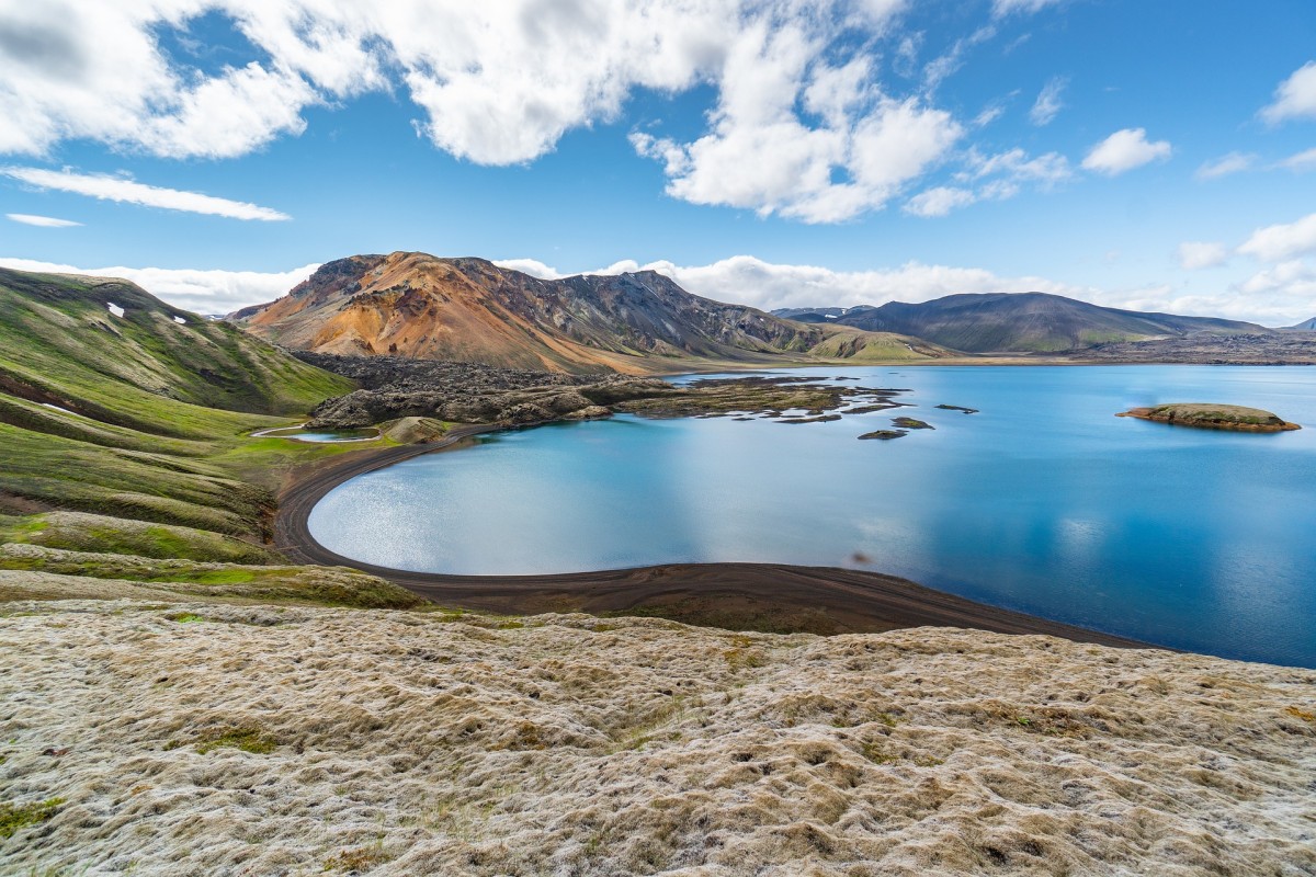 Lago en Islandia