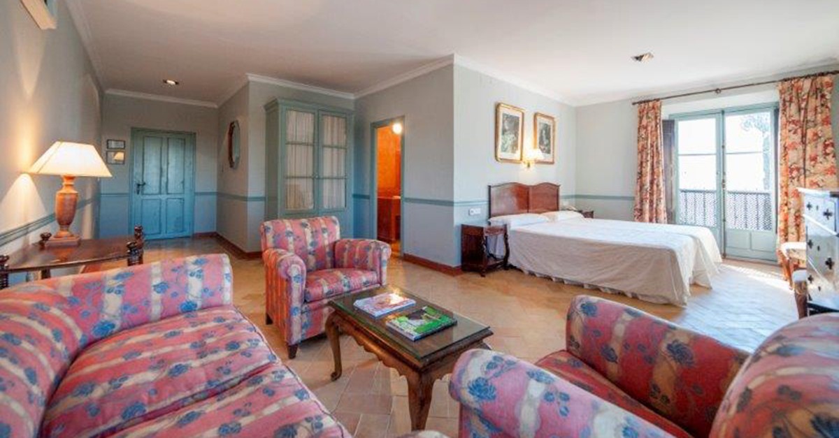 Habitaciones del hotel de lujo en Sevilla