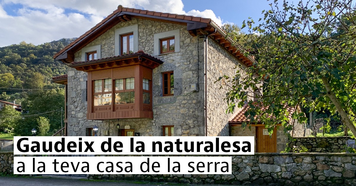 Un refugi en plena naturalesa