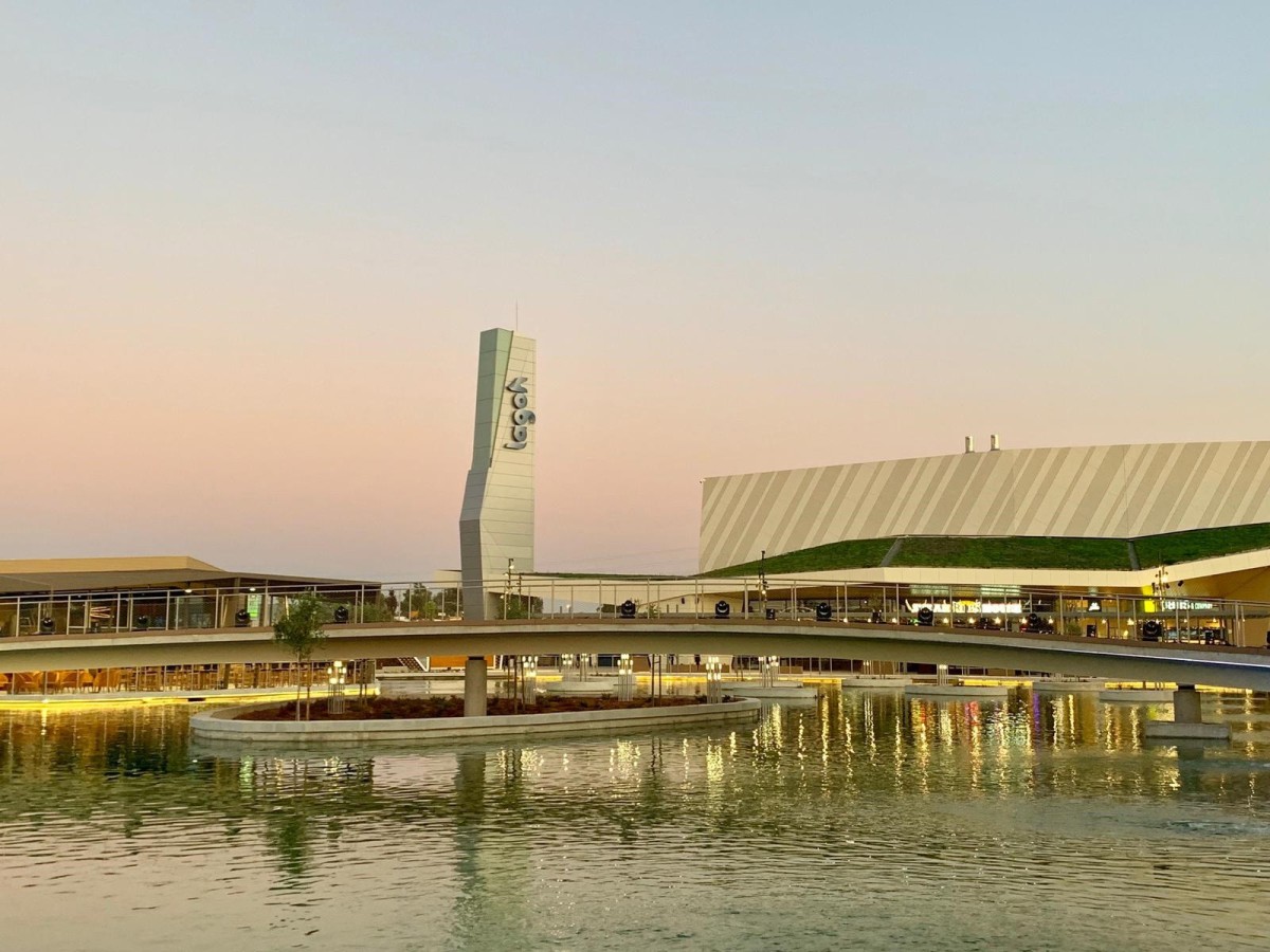 Archivo - Vista exterior del centro comercial Lagoh.