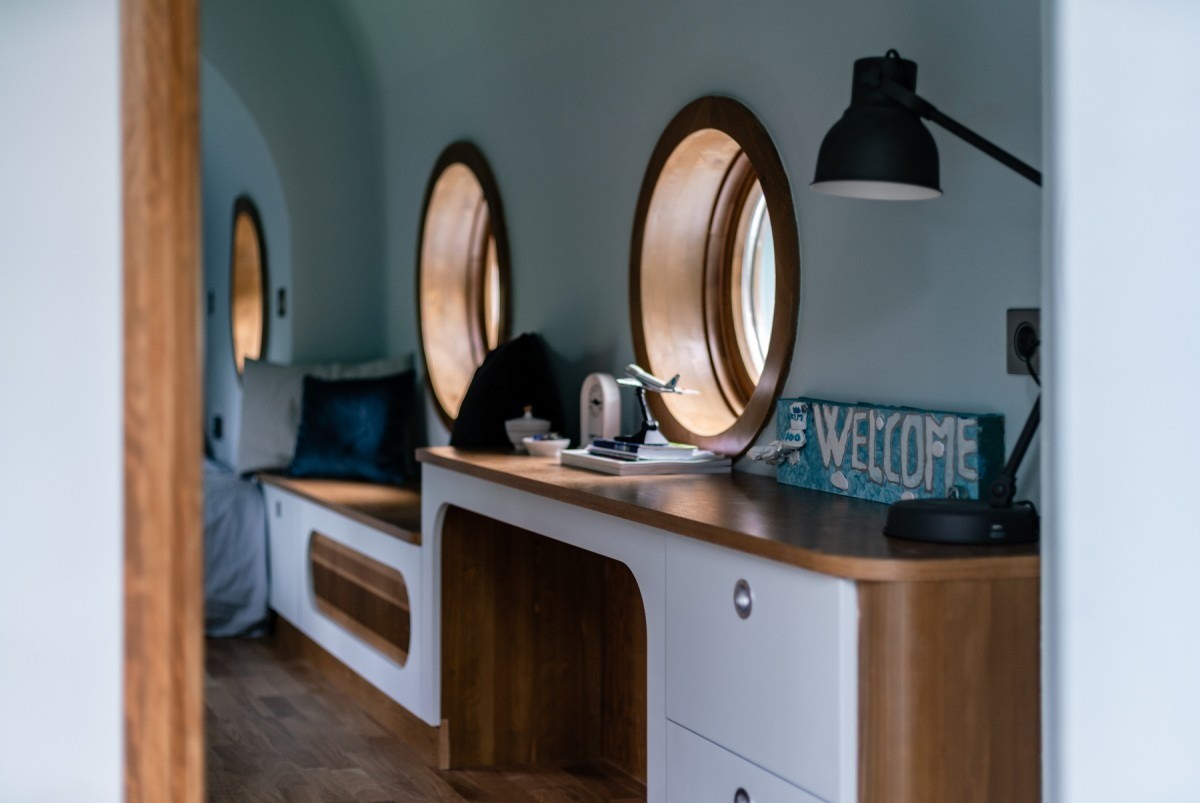 Dieño de Jet House, un proyecto de Hello Wood en Hungría
