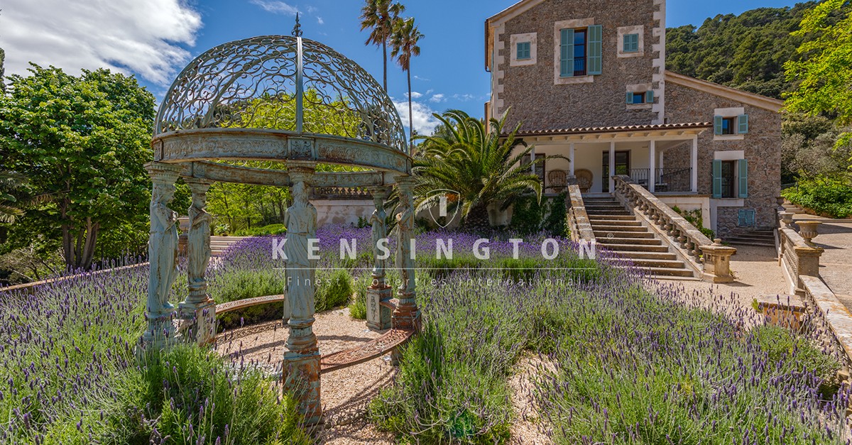 Jardines en Sa Talaia de Valldemossa, Mallorca