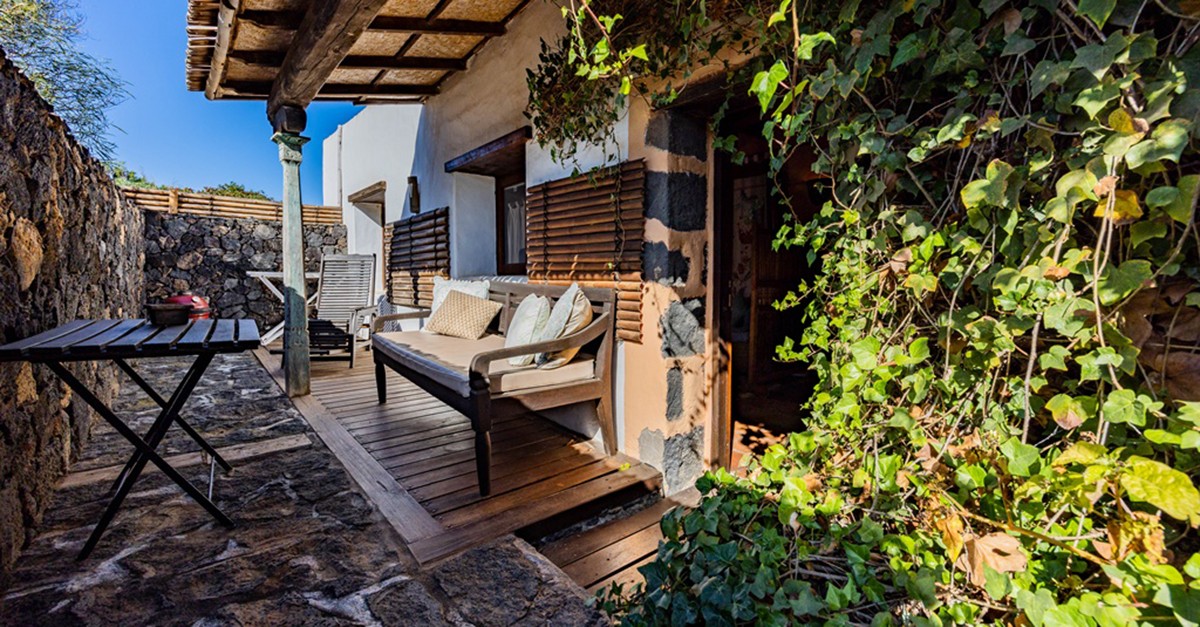 Detalles de las villas en el resort de lujo de Lanzarote