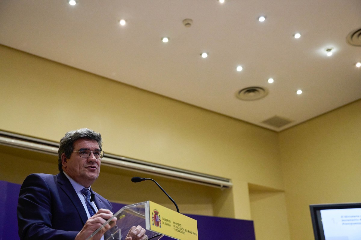 Archivo - El ministro de Inclusión, Seguridad Social y Migraciones, José Luis Escrivá