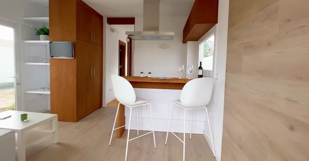 Casas prefabricadas en Italia. Minibarra