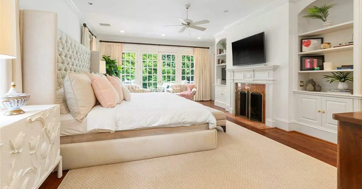 Mariah Carey vende su mansión de Atlanta. Dormitorio