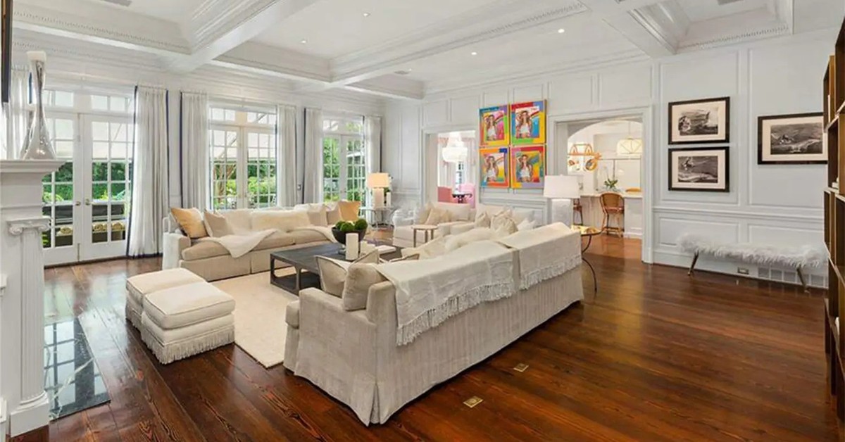 Mariah Carey vende su mansión de Atlanta. Salón