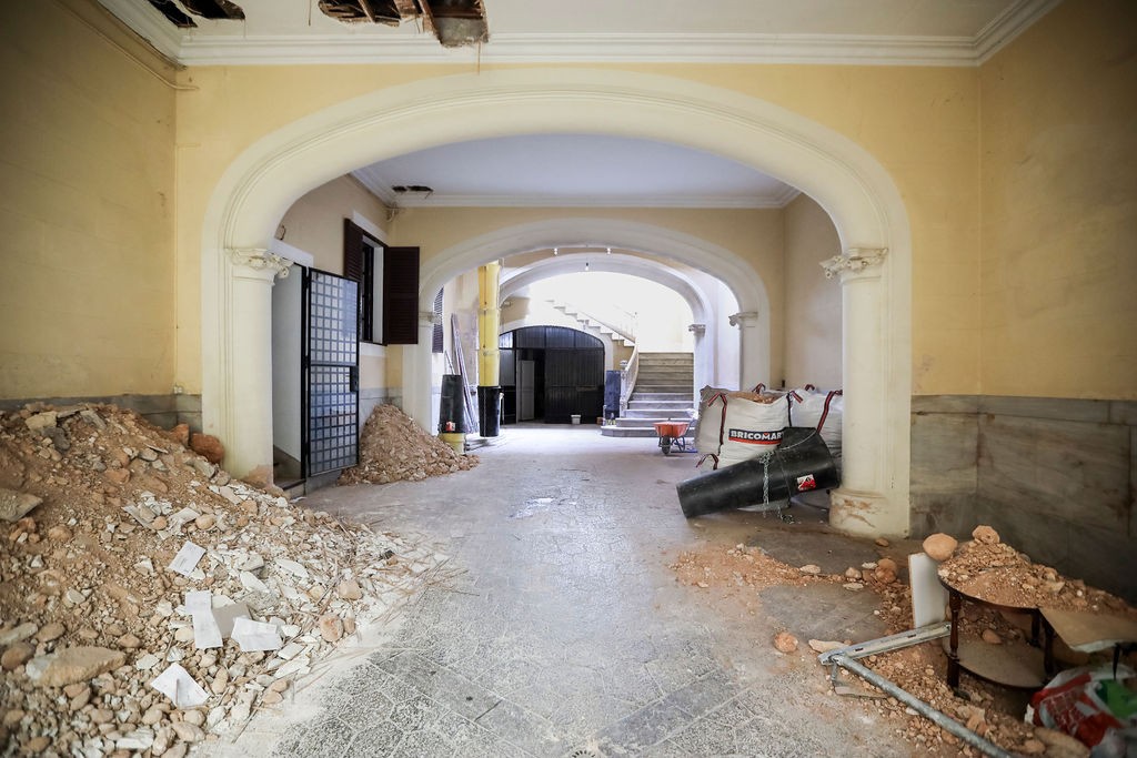 Antes de la remodelación
