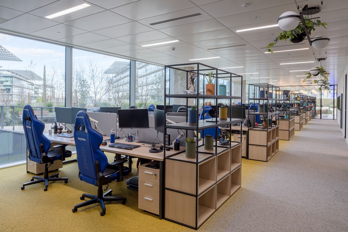 Así son las megaoficinas de PlayStation en Madrid