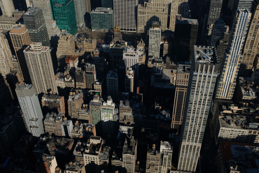 Vistas aéreas de Nueva York