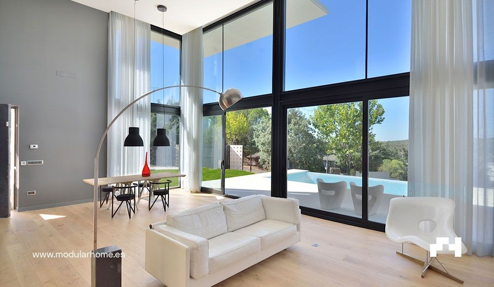 Interior vivienda prefabricada