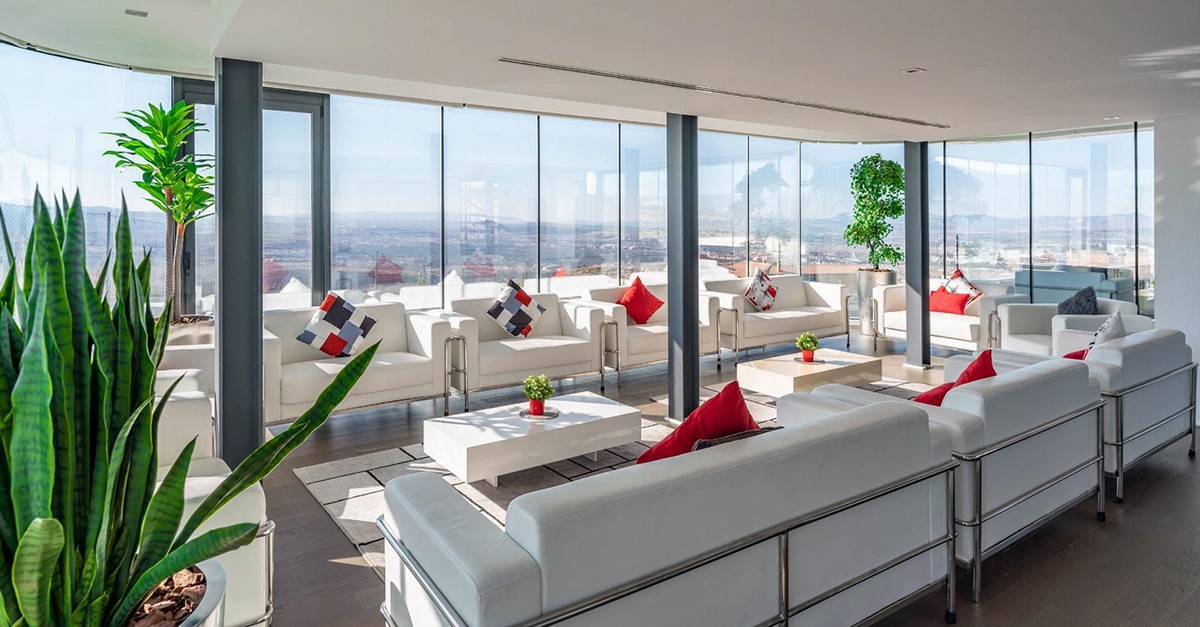 Interiores de Silverfield Villa, en Granada