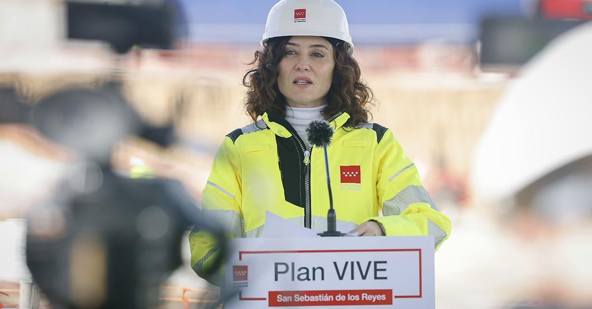 Isabel Díaz Ayuso, presidenta de la Comunidad de Madrid