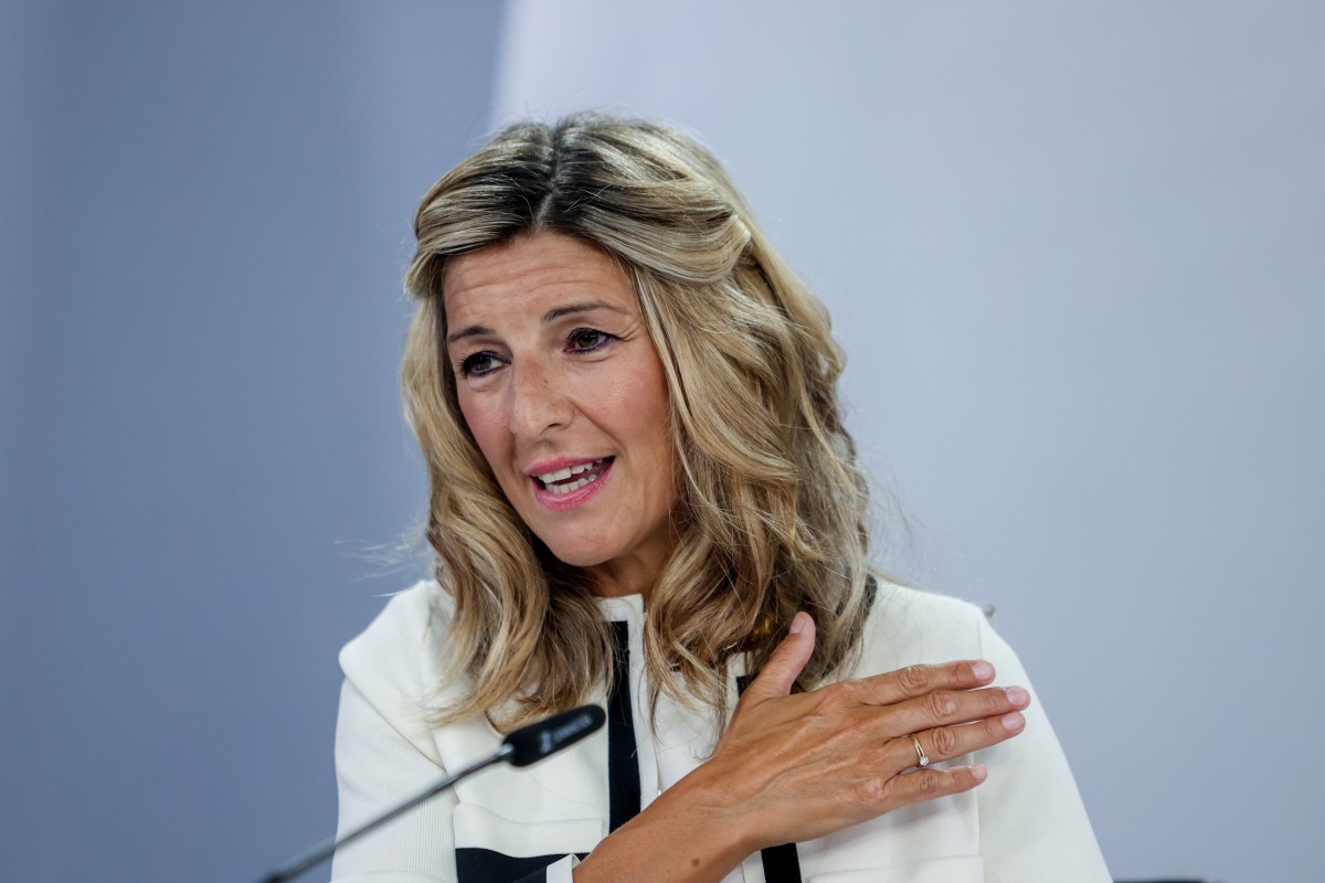 Archivo - La vicepresidenta segunda del Gobierno y ministra de Trabajo, Yolanda Díaz