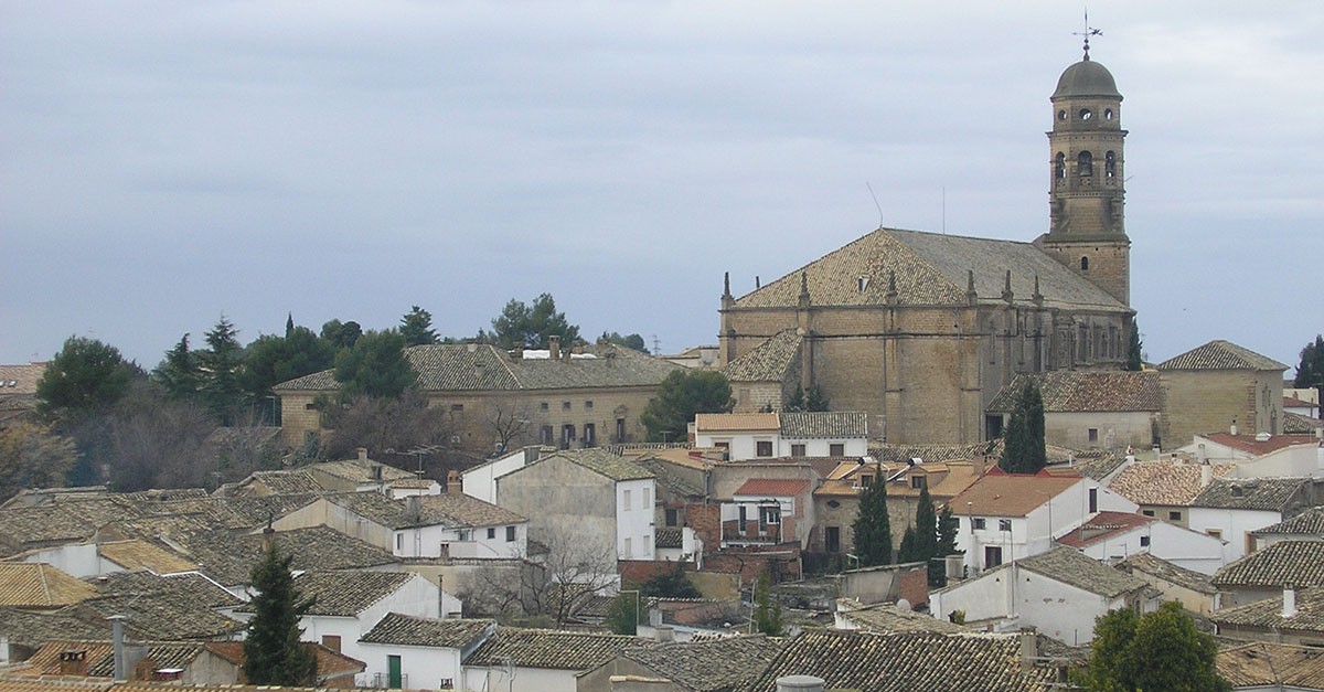 Vistas desde la antigua Casa Convento de San Juan de la Cruz en Baeza
