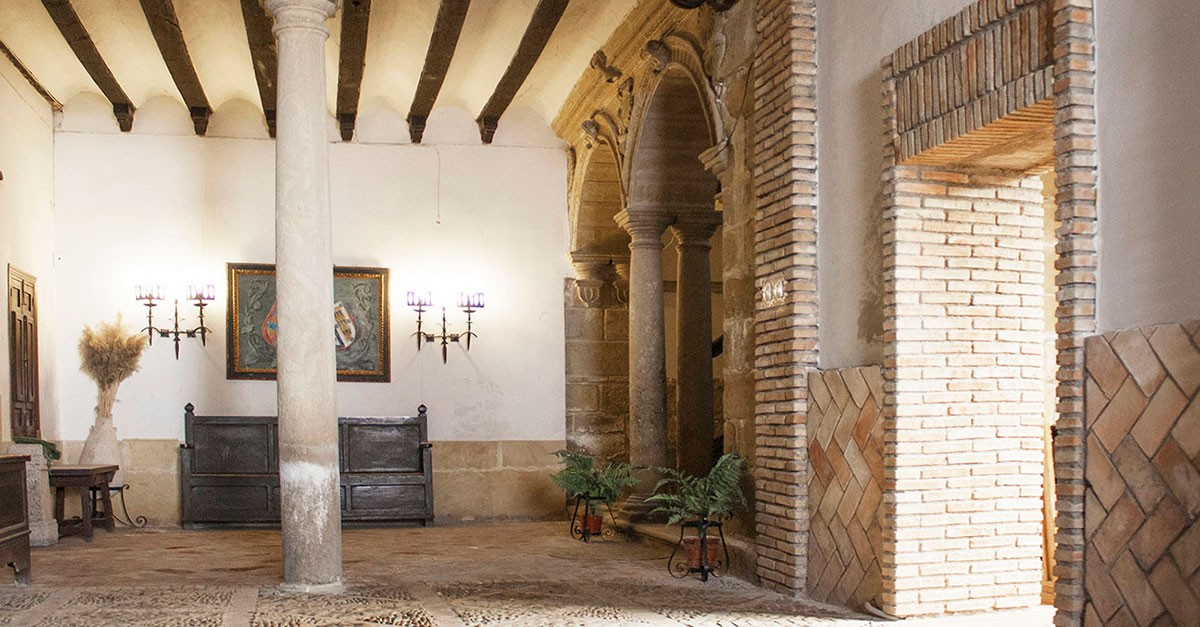 Estancias de la antigua Casa Convento de San Juan de la Cruz en Baeza