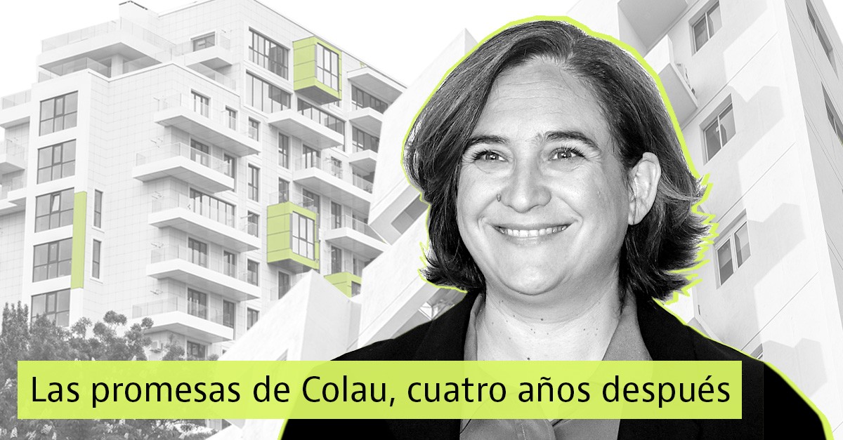 Fast check’: qué ha cumplido (y qué no) Colau en 8 años 