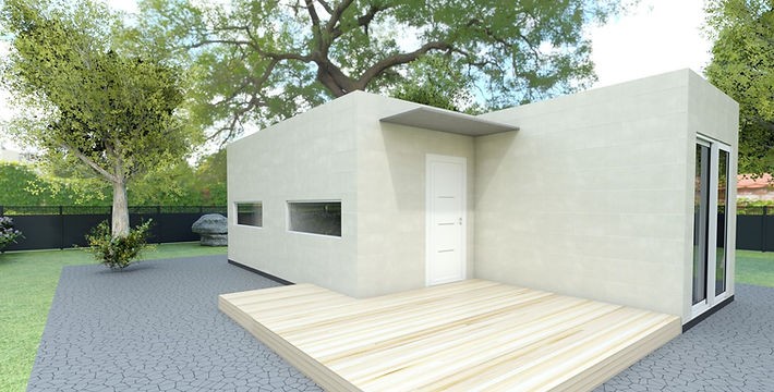 Casa-contenedor barata