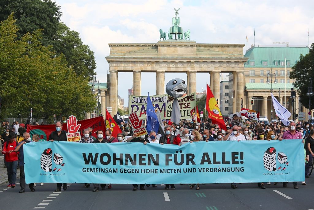 Protestas por la vivienda en Berlín