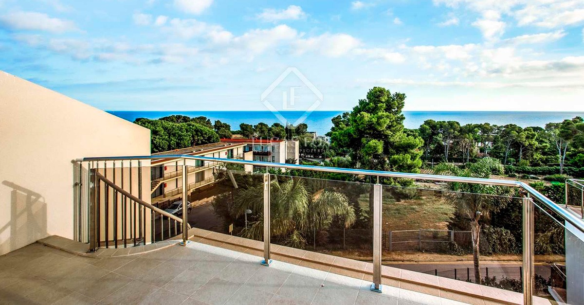 Vistas del Hotel La Calma en el municipio de Castell-Platja d'Aro