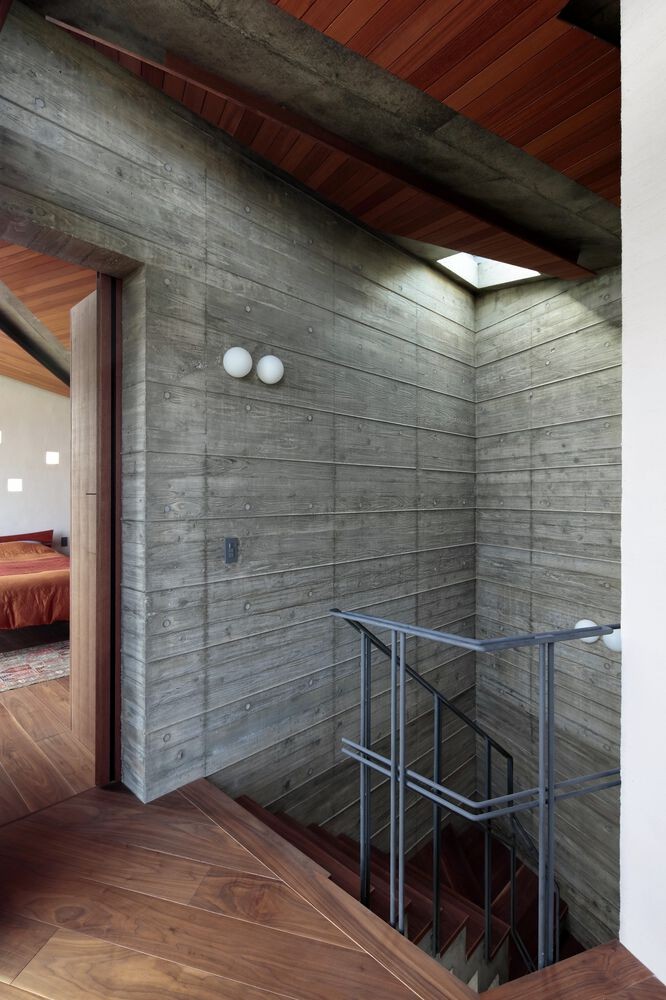 Detalle de las escaleras