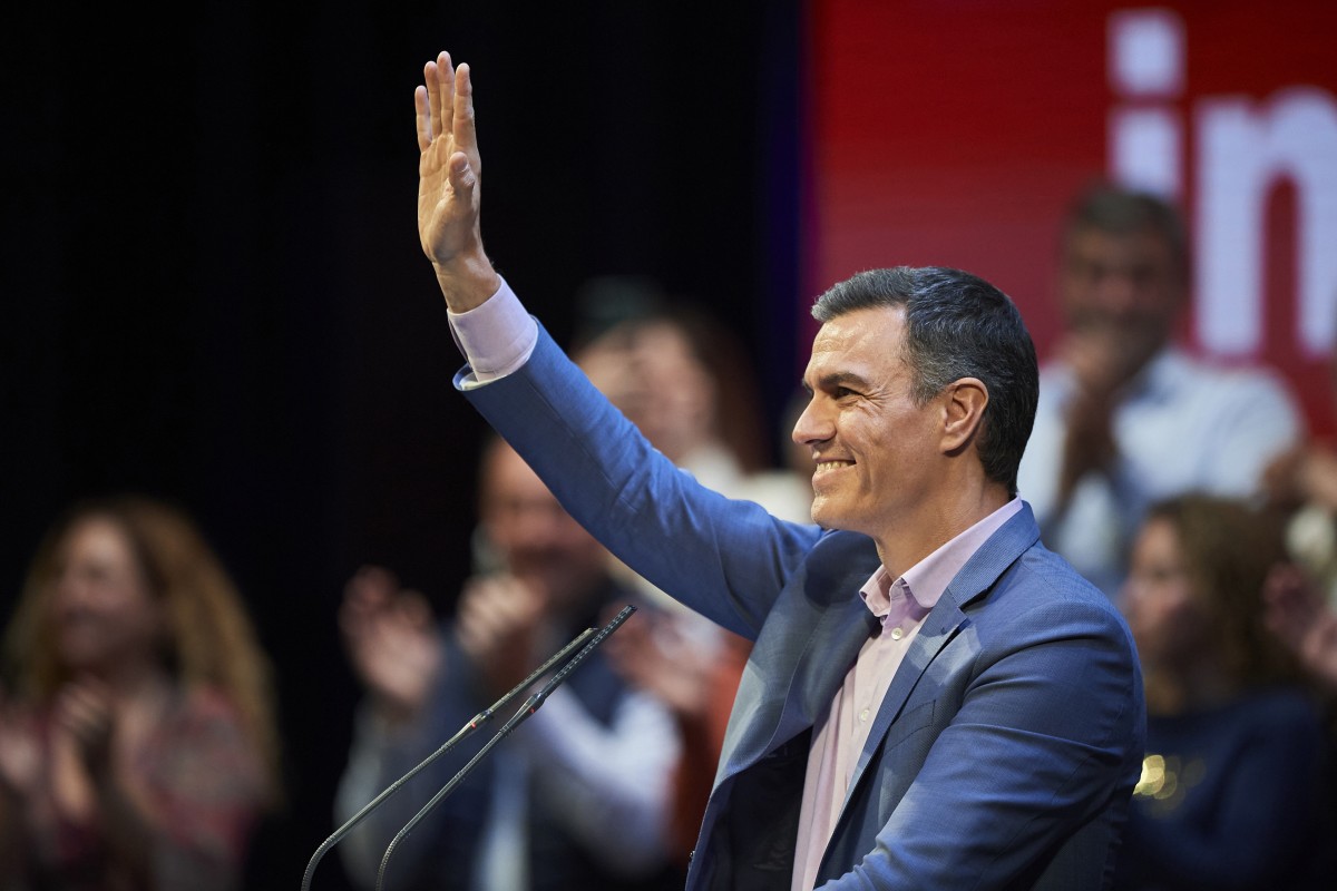 El presidente del Gobierno y secretario general del PSOE, Pedro Sánchez