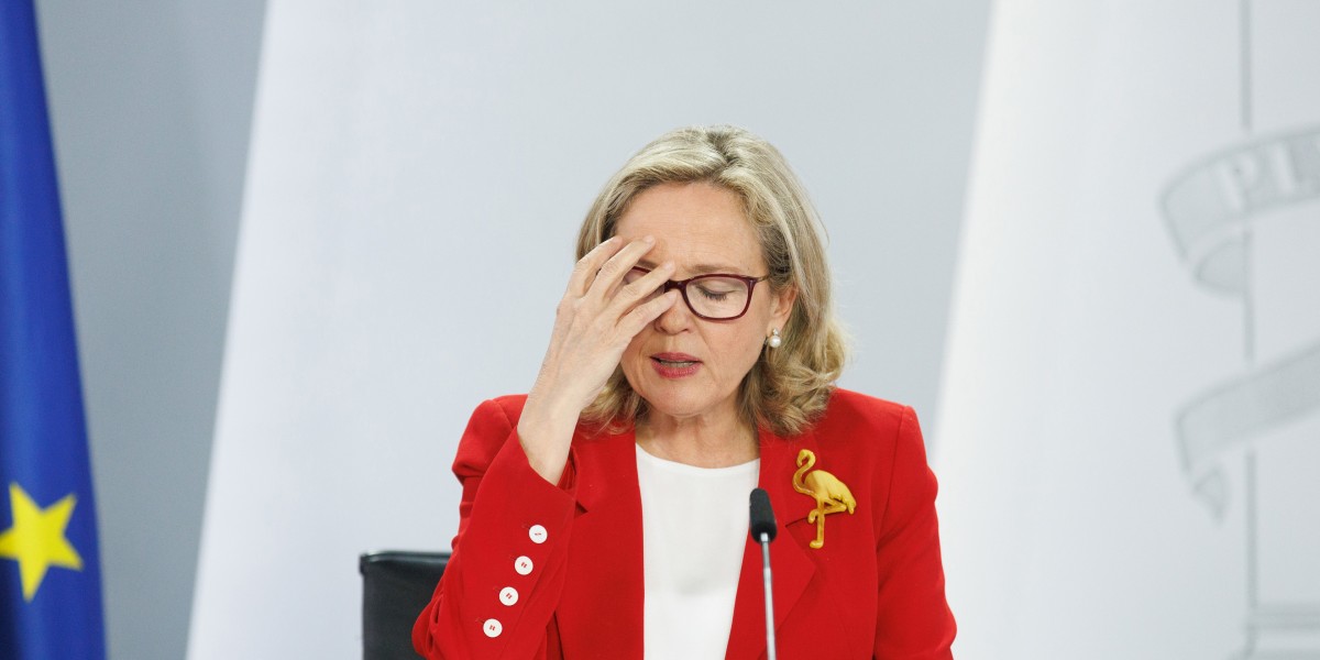 La vicepresidenta primera y ministra de Asuntos Económicos y Transformación Digital, Nadia Calviño