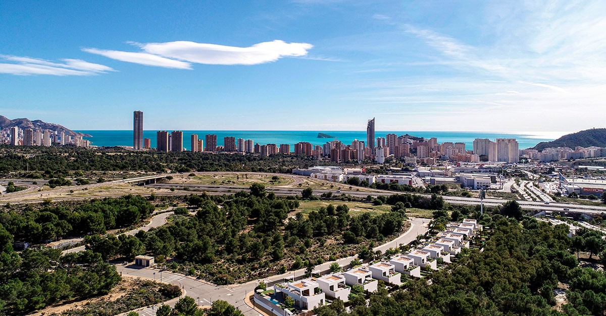 Chalets a las puertas de Benidorm