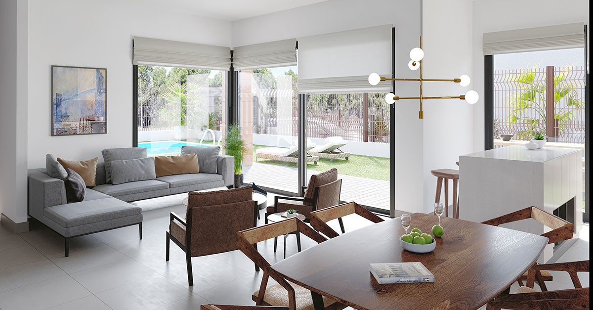 Chalets a las puertas de Benidorm