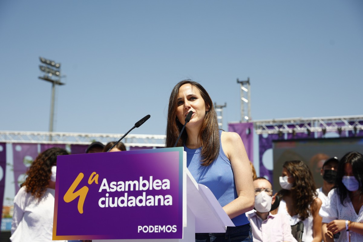 Ione Belarra, secretaria general de Podemos