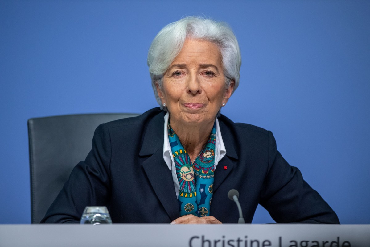 Christine Lagarde, presidenta del BCE