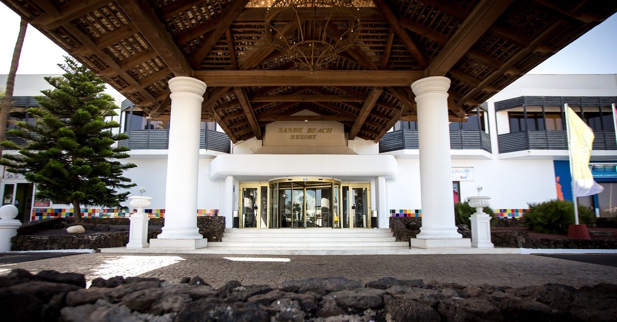 Complejo hotelero Lanzarote Sands Beach Resort - entrada