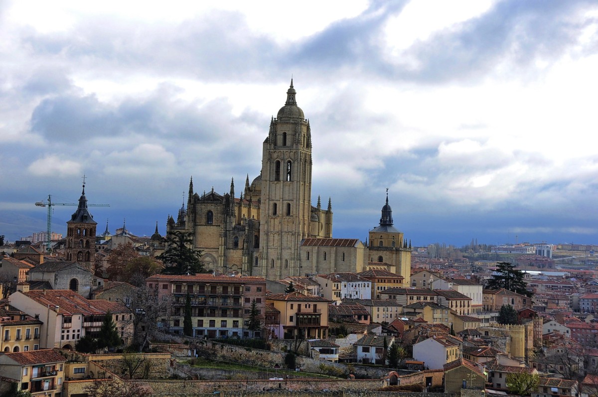 Vista panorámica de Segovia