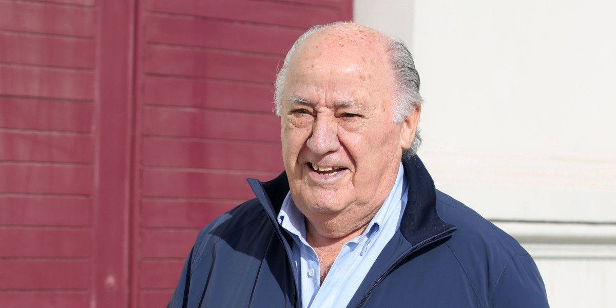 Amancio Ortega, en una imagen de archivo, en su Coruña natal, donde reside