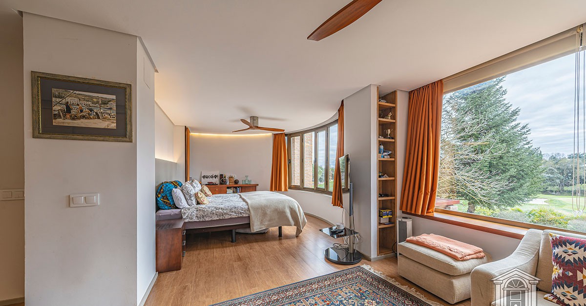 Dormitorio de la casa