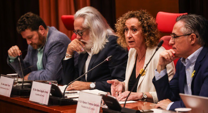 La consellera de Territorio, Ester Capella