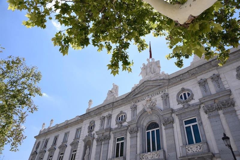 Archivo - Fachada del Tribunal Supremo.