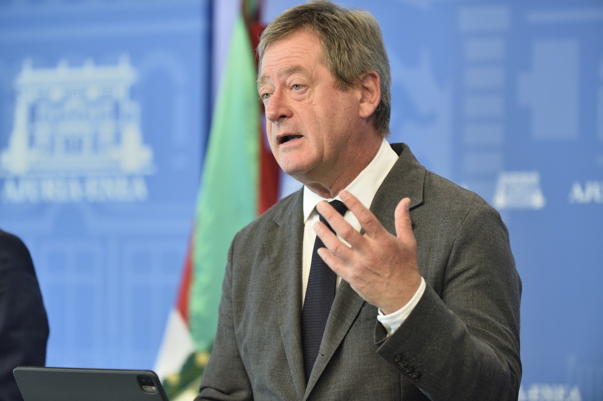 El portavoz del Gobierno Vasco, Bingen Zupiria