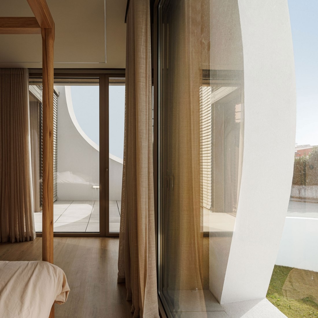 Todos los dormitorios cuentan con su propia terraza individual