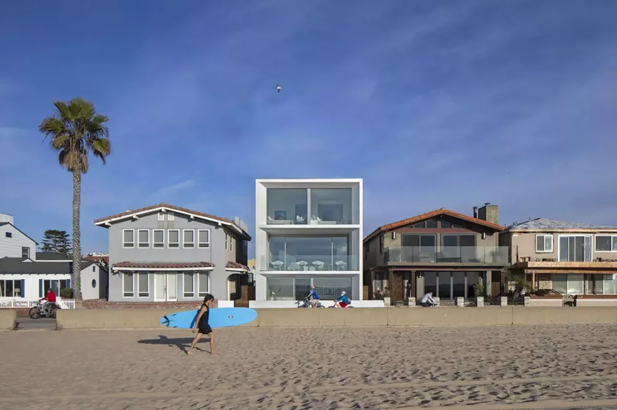 La playa