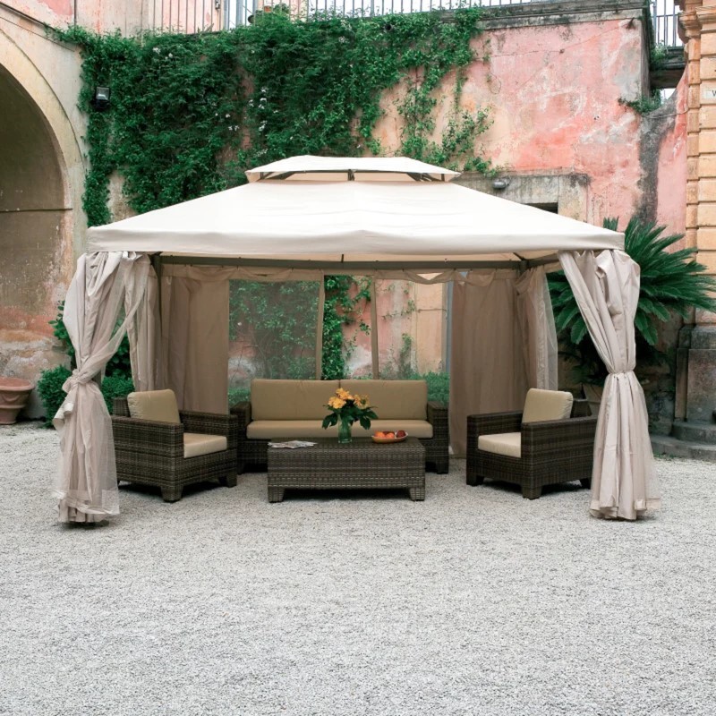 Toldo de aluminio modelo Sahara con pantalla y mosquitera - 699,90€