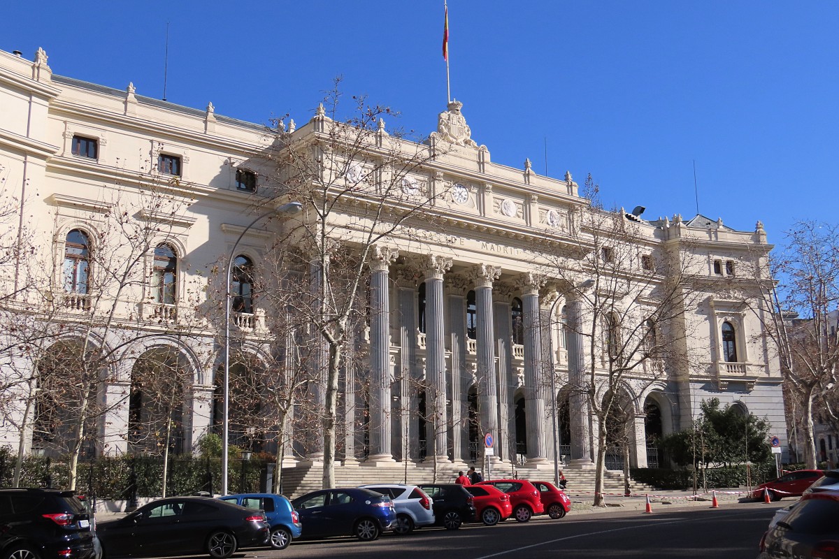 Palacio de la bolsa de Madrid