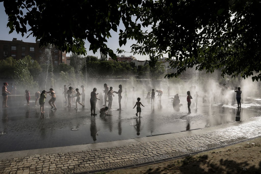 Ola de calor en Madrid