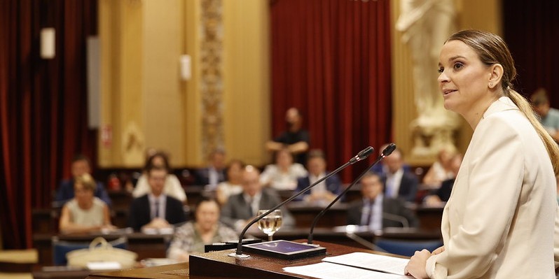 Marga Prohens, presidenta del PP en Baleares