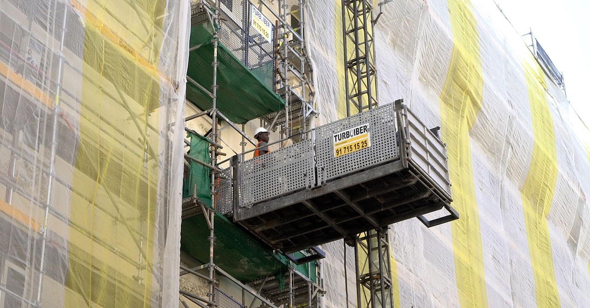 Obras en el Hotel Palace