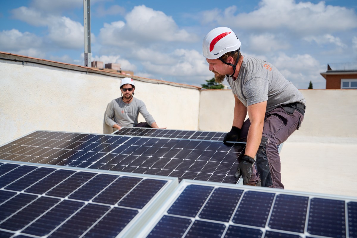 Instalación de paneles solares