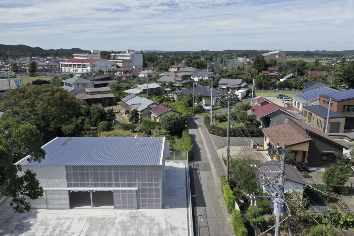 Vista aérea de la zona
