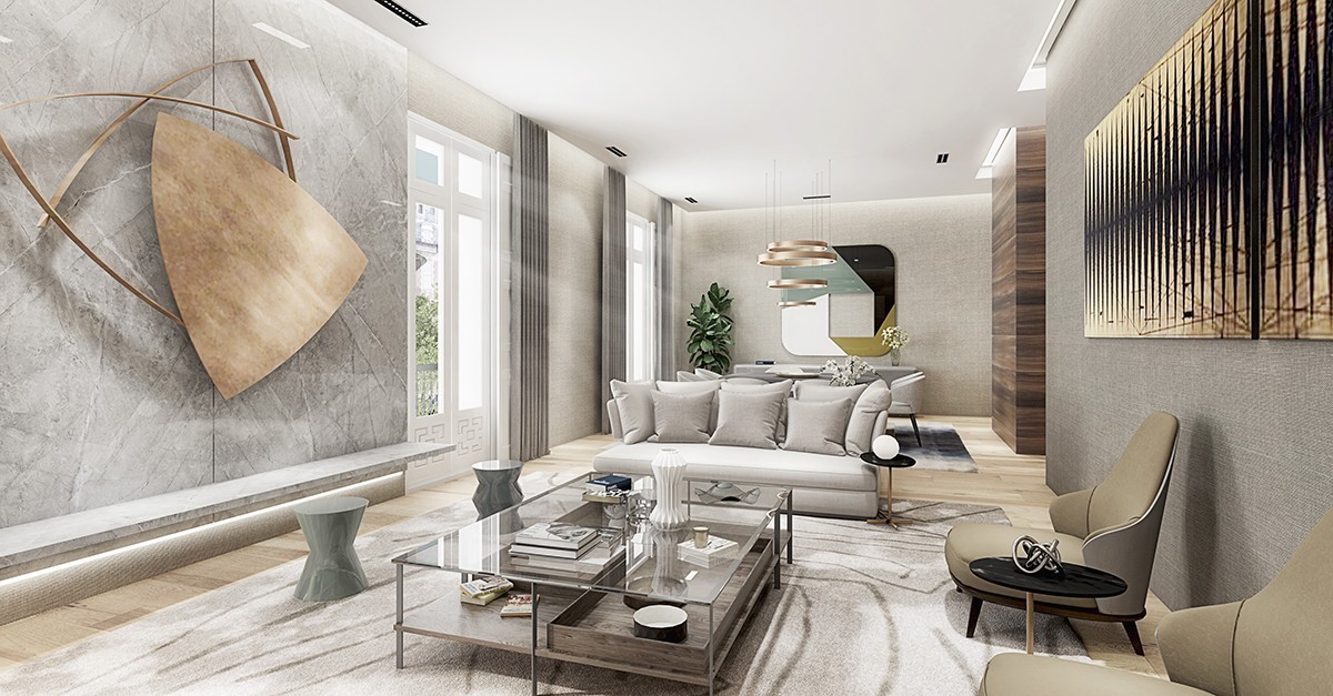 Luxury penthouse for sale for 11.2 m in Madrid